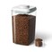 Ankou Dog Food Storage Container with 130ml Scoop 4L42qt Airtight Dog Food Container for Kibble Treats BPAFree Cat Food Storage Container Stackable Pop Lid Plastic Container with Lid