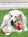 SCHITEC Dog Chew Toy for Aggressive Chewers Tough Big Nylon Rubber Teething Stick with Real Bacon Flavor for Large Medium Breed