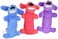 Multipet 3 Pack Mini Plush Loofa Dog Toy 6Inch