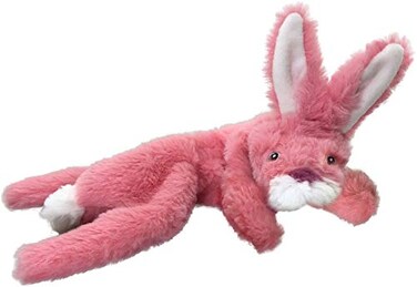 PetSport No Stuffies Stuffing Free Dog Toy with Squeaker Inside Rabbit