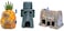 Penn-Plax PennPlax Officially Licensed Spongebob Squarepants Fish Tank Decorations Spongebobs Pineapple Squidward Home and The Crusty Crab Resin Figurines Aquarium and Terrarium Dcor