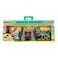 Penn-Plax PennPlax Jurassic Park Officially Licensed 3Piece Aquarium Ornament Bundle Includes TRex Park Gate and Dilophosaurus Decorations Small