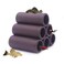 DOHO Aquarium Cave Handmade Brown Ceramic Shelters Shrimp and Small Fish Habitat Breeding Tube Hiding cave Hideaway Pipes Reduce Stress Encourage Spawning Aquarium Decorative Six Holes