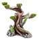 relaqcc Reptile Decor Aquarium Decorations Artificial Moss Resin Fish Tank Rocks Simulation Hollow Tree Leopard Gecko Trunk Accessories Aquarium ViewMedium