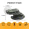 APlayfulBee Turtle Basking Platform with Strong Suction CupsFish Tank Aquarium Tortoise Climbing Platform Reptile Climbing Shale Resin Step Ledge Stone Aquarium Ornament Rock Float Resting Terrace for