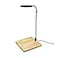 QWLWBU LED Aquarium Light 360 Degree Full Spectrum LED Light with Bamboo Board 10W Nano Fish Tank Light USB Powered Flat Nano Aquarium Light Bett a Fish Tank Light for Plant Growth