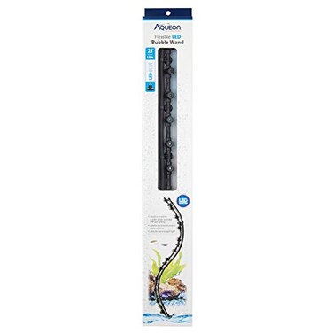 Aqueon Fish Tank Aquarium Flexible LED Accent Light and Bubble Wand Blue 21 Inch