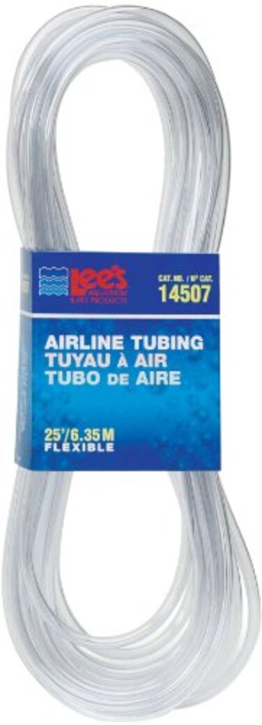 Lee's Lees Airline Tubing 25Foot StandardWhite