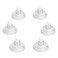 Pawfly Aquarium Suction Cup Clips for Standard 316 ID Airline Tubing Clear Air Hose Holder Clamp Accessories for Fish Tank Aeration Setup 20 Pack