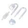 Yagote CO2 Diffuser Carbon Dioxide Glass Reactor U Shape Tube Set for Aquarium Plants TankCO2 Diffuser Set