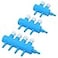 MY MIRONEY 234 Way Outlet Air Flow Distributor Blue Air Flow Control Valve Oxygen Splitter Air Pump Valve 48mm Pipe Tube Pump Distributor