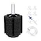 AQUANEAT Aquarium Air Powered Sponge Filter Fish Tank Bio Bubble Filter with Airline Tubing Valves Suction Cup Up to 60Gal
