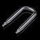 WEAVERBIRD U Shape CO2 Diffuser Aquarium Fish Tank Spacing 059 15mm Carbon Dioxide Regulator Check Glass Tube