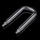WEAVERBIRD U Shape CO2 Diffuser Aquarium Fish Tank Spacing 059 15mm Carbon Dioxide Regulator Check Glass Tube