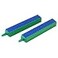 CNZ Fish Tank Air Bubble 2Piece Air Stone Bars GreenBlue 4inch