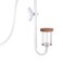 LANDEN AERVITA CO2 Diffuser Kits NanoSized Ceramic diffusing disc Professional Aquarium CO2 HighEfficiency L Size with Suction Cups and Silicone air Hose for Aquarium Tank Over 50gal 190L