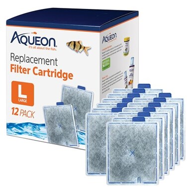 Aqueon Replacement Filter Cartridges Large 12 pack