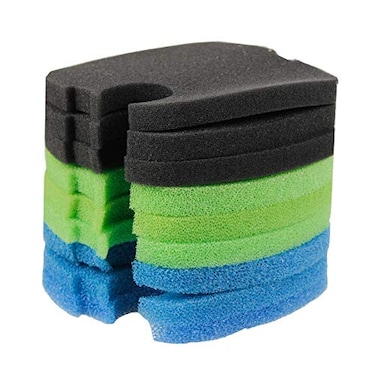 AQUANEAT 9 pcs Replacement Aquarium Canister Filter Pads Compatible with SUNSUN HW304B404B704B3000 CF500 Filter Pads Bio Sponges