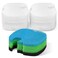 AQUANEAT Replacement Canister Filter Pads Compatible with SUNSUN HW304B404B704B3000 CF500 Aquarium Filter Media Generic Floss