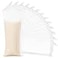 Geiserailie 15 Pcs Aquarium Filter Media Bags 150 Micrometer Fine Filter Bags Mesh Reusable with Zipper for Activated Carbon Resins 31 x 79 Inch