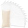 Geiserailie 15 Pcs Aquarium Filter Media Bags 150 Micrometer Fine Filter Bags Mesh Reusable with Zipper for Activated Carbon Resins 31 x 79 Inch