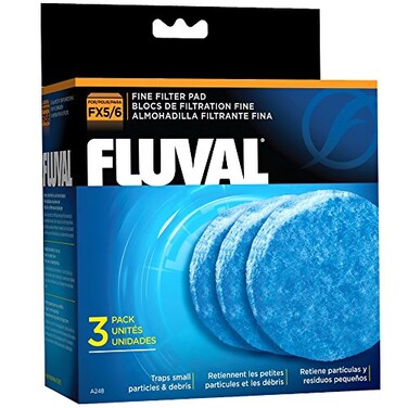 Fluval FX5 Fine Filter Polishing Pad 3Pack Small Breeds