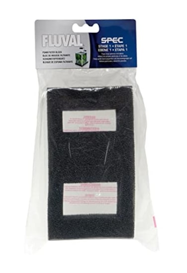 Fluval Spec Foam Filter Block Replacement Aquarium Filter Media A1376 Large Breeds