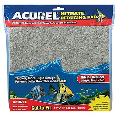 Acurel LLC Nitrate Reducing Media Pad Aquarium and Pond Filter Accessory 10Inch by 18Inch