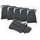 Aquapapa 6 lbs Carbon Charcoal Filter Media Pellets in 6 Mesh Bags for Aquarium Fish Tanks