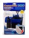 Penn-Plax PennPlax Cascade 300 GPH Hang On Filter Replacement Media 3 Pack DualSided Aquarium Filter Cartridge with Activated Carbon PolyFiber Floss for CPF5 Fresh Saltwater Blue Black 10x3x7in