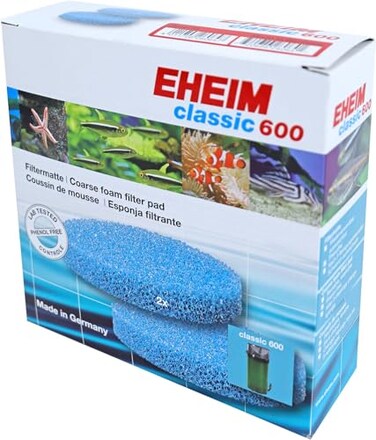 EHEIM Coarse Filter Pad Blue for Classic External Filter 2217 2 Pieces