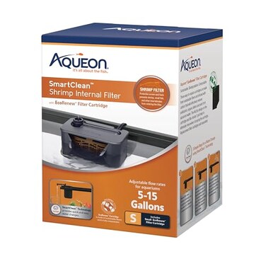 Aqueon QuietFlow Internal Filter with SmartClean Technology Shrimp Small