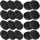 Uiifan 20 Packs Aquarium Filter Pads Bulk Compatible with Fluval Fx4 Fx5 Fx6 Canister Filter Media Replacement Parts Compatible with Fx4 Replacement Foam Pads Sponge Aquarium Accessories Black
