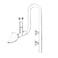 FJARDE Aquarium Glass Lily PipeUnique Outflow Surface SkimmerIdeal for Rimless Aquarium121216mm TubingCType Outflow 13mmStandardItem No1321C