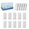 URUQ Fish Tank Filter Cartridge 15 Pack Aquarium Top Fin Filter Cartridges Replacement Aquarium Carbon Cartridge with Zeolite