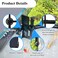 Switior Floating Plant Corral for Aquarium Fish Tank Accessories to Separate Floating Plants Automatically Adjusts Height with Water Level Suitable for All Floating Plants and All Aquariums Style 1