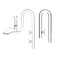JARDLI Mini Skimmer Lily Pipe Outflow and Inflow Kit for Nano Planted Tanks 13mm for 12 id 1216mm tubing
