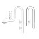 JARDLI Mini Skimmer Lily Pipe Outflow and Inflow Kit for Nano Planted Tanks 13mm for 12 id 1216mm tubing