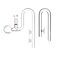 JARDLI Mini Lily Pipe Set Spin Outflow with Surface Skimmer and Inflow for Nano Long Shallow Tanks 13mm for 12 id 1216mm tubing