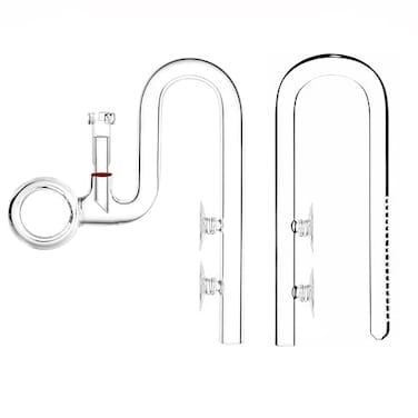 JARDLI Mini Lily Pipe Set Spin Outflow with Surface Skimmer and Inflow for Nano Long Shallow Tanks 17mm for 58 id 1622mm tubing