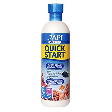 API MARINE QUICK START Saltwater And Reef Aquarium Nitrifying Bacillus 16Ounce Bottle