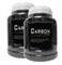 Encompass All 2 Pack 24 Ounce Total 48oz3LBS Premium Laboratory Grade Super Activated Carbon with Free Media Bag Inside Each Jar AM Brand