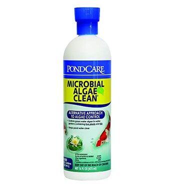 API PONDCARE MICROBIAL ALGAE CLEAN Biological Inhibitor of Green Water Alternative approach to algae control 16Ounce Bottle