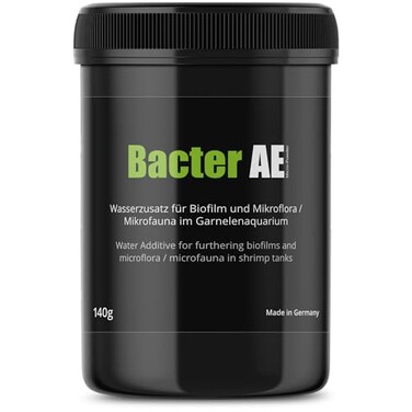 Glasgarten Bacter AE 140G Biofilm Micro PowderWater Additive for Freshwater Shrimp Aquarium