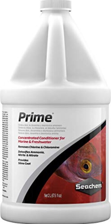 Seachem Prime Fresh and Saltwater Conditioner Chemical Remover and Detoxifier 2 L