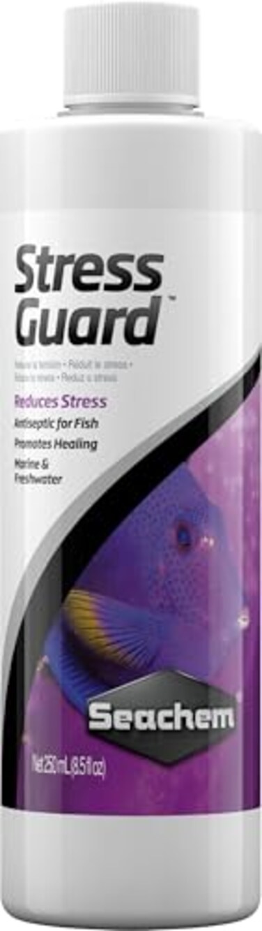 Seachem StressGuard Slime Coat Protection Stress and Toxic Ammonia Reducer 250 ml