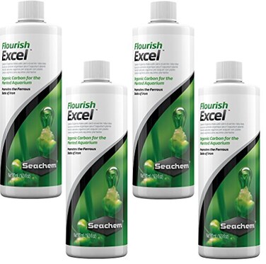 Seachem Flourish Excel 500 Milliliter Bottles 4 Pack