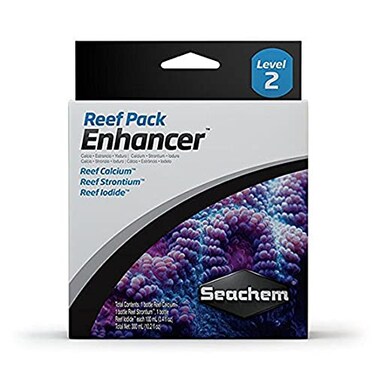 Seachem Reef Pack Enhancer Box of 3 100 ml different items