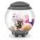 biOrb Halo 15 Acrylic 4Gallon Aquarium with MultiColor RemoteControlled LED Lights Modern Compact Tank for Tabletop or Desktop Display Gray
