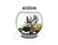 biOrb Classic 15 Acrylic 4Gallon Aquarium with MultiColor RemoteControlled LED Lights Modern Compact Tank for Tabletop or Desktop Display Silver